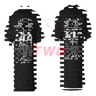 Dada Of The Two Fast 2Nd Birthday Racing Car Family T-Shirt | Seseable FR