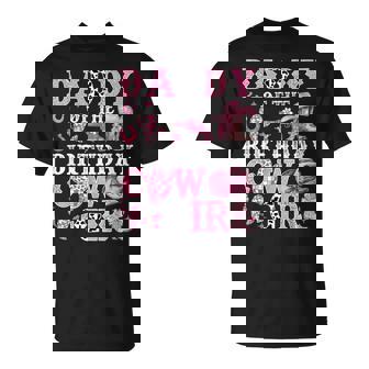 Daddy Of The Birthday Cow-Girl Rodeo Cow Girl Birthday T-Shirt | Mazezy