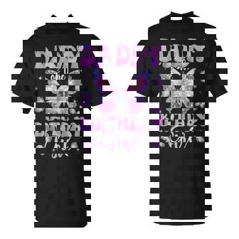 Daddy Of The Birthday Girl Butterfly Family Matching T-Shirt | Seseable UK