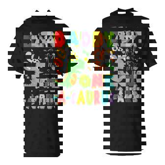 Daddy Of The One-A-Saurus 1St Birthday Boy Dinosaur T-Shirt | Seseable UK