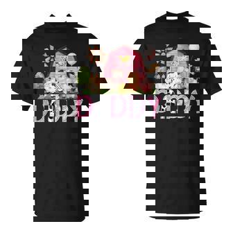 Daddy Pink Farm Cow Birthday Girl Matching Family T-Shirt | Seseable CA