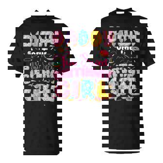 Daddy Of The Two Sweet 2Nd Birthday Girl Donut Lover T-Shirt | Seseable CA