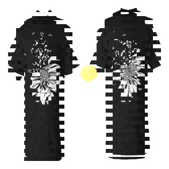 Daisy Flower Music Notes Clef Teacher Musicians Music Lover T-Shirt - Thegiftio