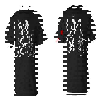 D'anniversaire Pour Avec Inscription I Am 58 Plus 1 T-Shirt - Cadeauxyz