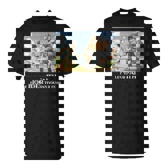 David And Goliath Christian Inspirational Men WomenYouth T-Shirt - Monsterry