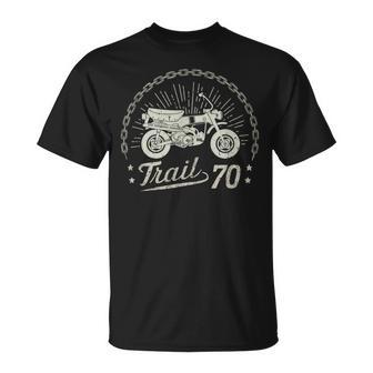 Dax Trail70 Ct70 Vintage Moped Motorbike Retro T-Shirt - Thegiftio