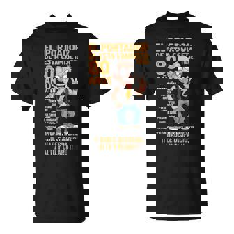 De 80 Cumpleaños Para Hombre Citas Divertidas Y Divertidas Camiseta unisex - Regaloses
