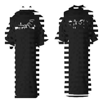 De Natación Heartbeat Divertida De Regalo Para Nadador Camiseta unisex - Regaloses