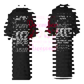 Décembre 2007 Cool Cadeau Anniversaire 18 Ans Pour Filles T-Shirt - Cadeauxyz