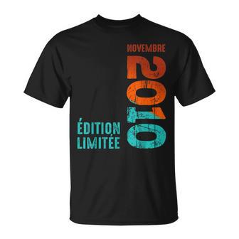 Depuis Novembre 2010 Année 2010 Rétro 2010Intage 2010 T-Shirt - Cadeauxyz