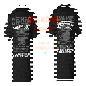 Der König Ist Am Dopfen Dutch Oven Grillen Dopfen T-Shirt - Seseable