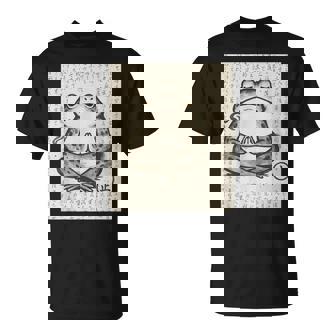 Japonais Grenouille Calligraphie T-Shirt - Cadeauxyz