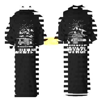 Die Besten Wohnwagen Camper -Kinder -Erwachsene -Chwarz - Camping- T-Shirt - Seseable