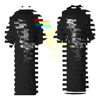 Dinosaur Gay Lesbian Lgbt Pride Month Transgender T-Shirt - Monsterry