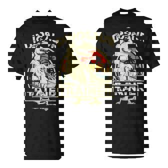 Dinosaur Trainer Halloween Costume Retro Dino Outline T-Shirt | Seseable CA