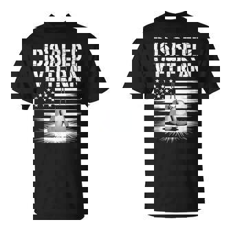 Disabled Veteran Happy 4Th Of July Us Military Handicap Vet T-Shirt - Monsterry