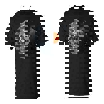 Disco Ball Lp Vinyl Record – Retro 70S Vintage Music T-Shirt - Monsterry