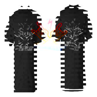 Diseño De Rollo De Rock De Los Años 80 Desteñido Para Regalo De La Banda Rockers De Los Ochenta Manga Larga Camiseta unisex - Regaloses