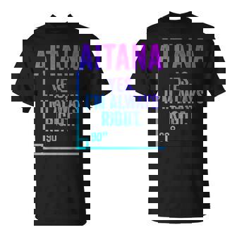 Divertida Aitana Divertida Con Nombre De Aitana Para Regalo De Cumpleaños Camiseta unisex - Regaloses