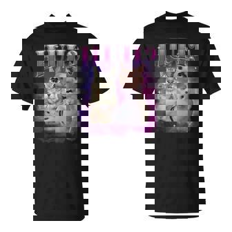 Divertida Camisa Con Memes De Huh Cat Humor Extraño Para Amantes De Los Gatos Camiseta unisex - Regaloses