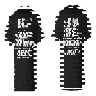 Divertida Krav Maga Eatleep Krav Maga Repeat Camiseta unisex - Regaloses