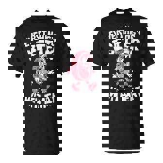 Divertido Carnívoro Retro Para Hombres Es Niños O Niñas Carnívoros Camiseta unisex - Regaloses