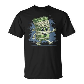 Divertido Disfraz De Dinero En Efectivo Para Los Amantes Del Dinero Camiseta unisex - Regaloses