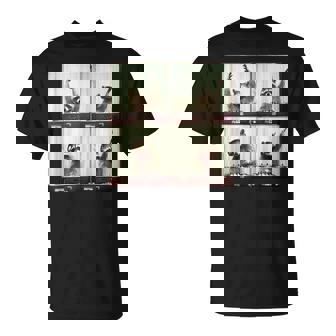 Dj Raccoon Scratching Vinyl Raccoon Hip Hop Style 90S T-Shirt - Monsterry