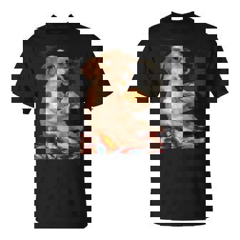 Dog Chill With Taco Vintage Dog Taco Whimsical T-Shirt - Monsterry