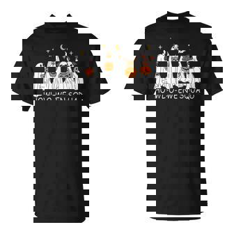 Dog Ghost Cute Dog Dressed As Ghost Halloween Women T-Shirt | Mazezy