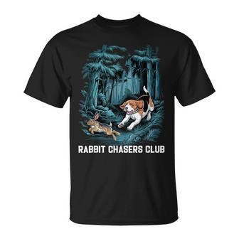 Dog Hunting Rabbit Chaser Beagle Hunter Women T-Shirt - Monsterry