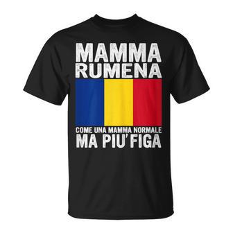 Donna Regalo Per Mamma Rumena Nata In Romania Neo Mamma Maglietta - Novitaregali