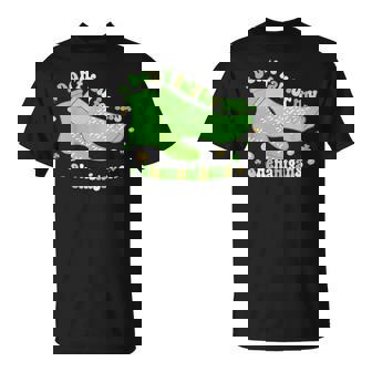 Don't Fall For My Shenanigans Pct Cna Nurse St Patrick's Day T-Shirt - Monsterry