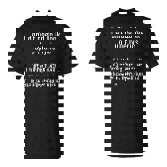 Don't Know The Words To a Song So Sing Along Anyway Tank Top T-Shirt | Mazezy