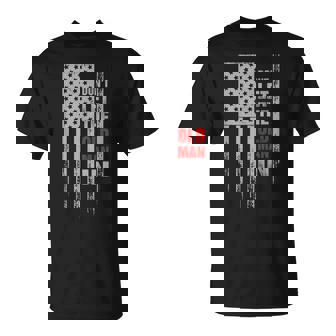 Don't Let The Old Man In Retro Vintage Usa American Flag T-Shirt | Seseable UK