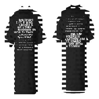 I Don't Like Making Plans Saying Sarcastic T-Shirt - Thegiftio