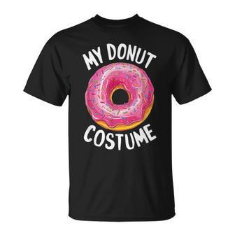 This Is My Donut Costume Donut Lover Halloween Costume T-Shirt - Thegiftio UK
