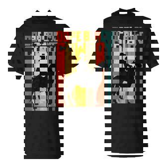 Dope Cowboy Melanin Black African Rodeo Western Men T-Shirt | Mazezy