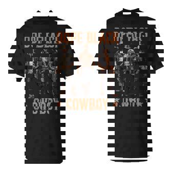 Dope Cowboy Graphic Rodeo Urban Attire Culture Men Tee T-Shirt | Mazezy