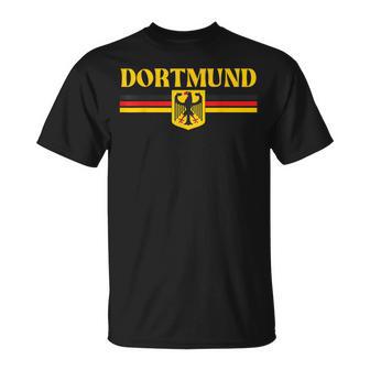 Dortmund Germany Flag Dortmund T-Shirt - Thegiftio UK