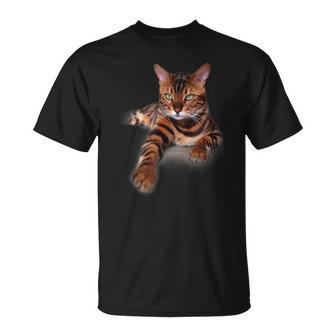 Dose Katze Bengal T-Shirt - Geschenkecke