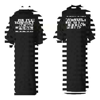 Drink Coffee Pet Dogs Dog And Coffee Lover T-Shirt | Mazezy