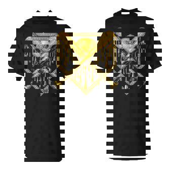 Dripping Gold Baseball Crossed Bats T-Shirt | Seseable FR