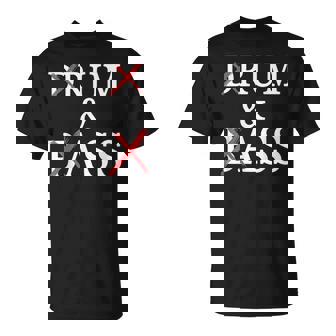 Drum And Bass Music Stylish I Love Drum And Bass T-Shirt | Mazezy