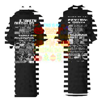 Due To Inflation Holiday Costume Sweater T-Shirt | Mazezy