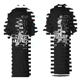 Dynamic Pose Teoscar Hernandez Los Angeles Baseball Mlbpa T-Shirt | Seseable CA