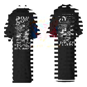 Eagle And Flag 250 Years 1776-2026 250Th Birthday T-Shirt - Thegiftio