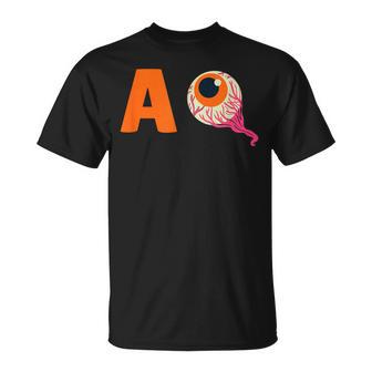 Easy Halloween Costume Ai A Eye Costume Ai Costume T-Shirt - Thegiftio UK