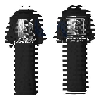 Eat Your Protein Anime Gym Manga Bodybuilding Fitness Anime T-Shirt | Seseable CA