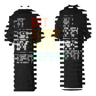 Eatleep Rave Repeat Edm テクノ Tシャツ - Kawaiitshirt